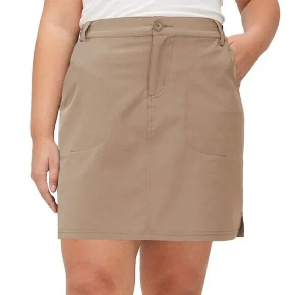 Tilley Women's Trek Skort - Tan Color - XXL - Picture 6 of 6